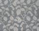 Leaf design cotton curtain fabric in brown color